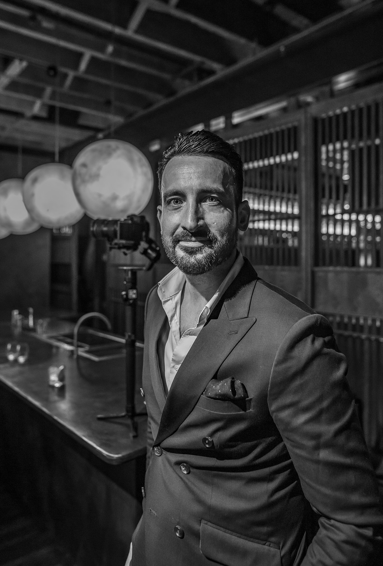 Leon Dalloway speaking at an event